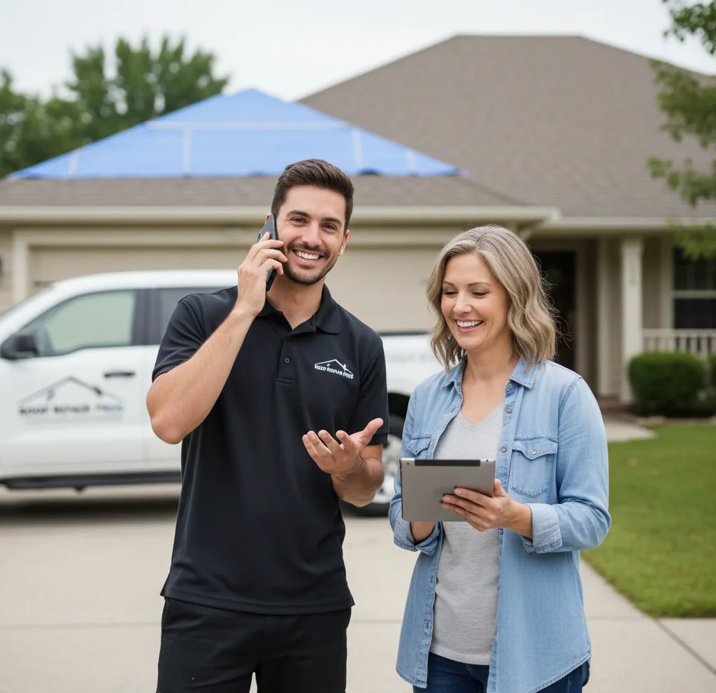 Modern Solutions Roof Repair customer support in Duck
